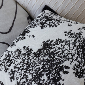 textured embroidery, subtle floral throw pillow covers Pack of 2of 18"x18"