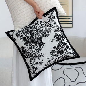 Tranquil Touches: Pack of 2 Throw Pillow covers size of 18"x18"