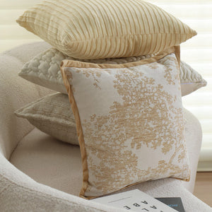 Tranquil Touches: Pack of 2 Throw Pillow covers size of 18"x18"