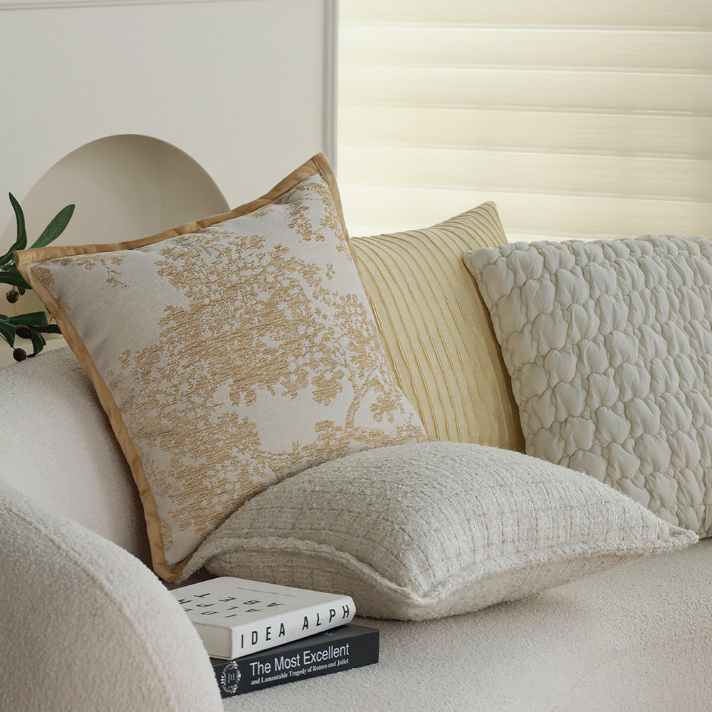 Tranquil Touches: Pack of 2 Throw Pillow covers size of 18"x18"