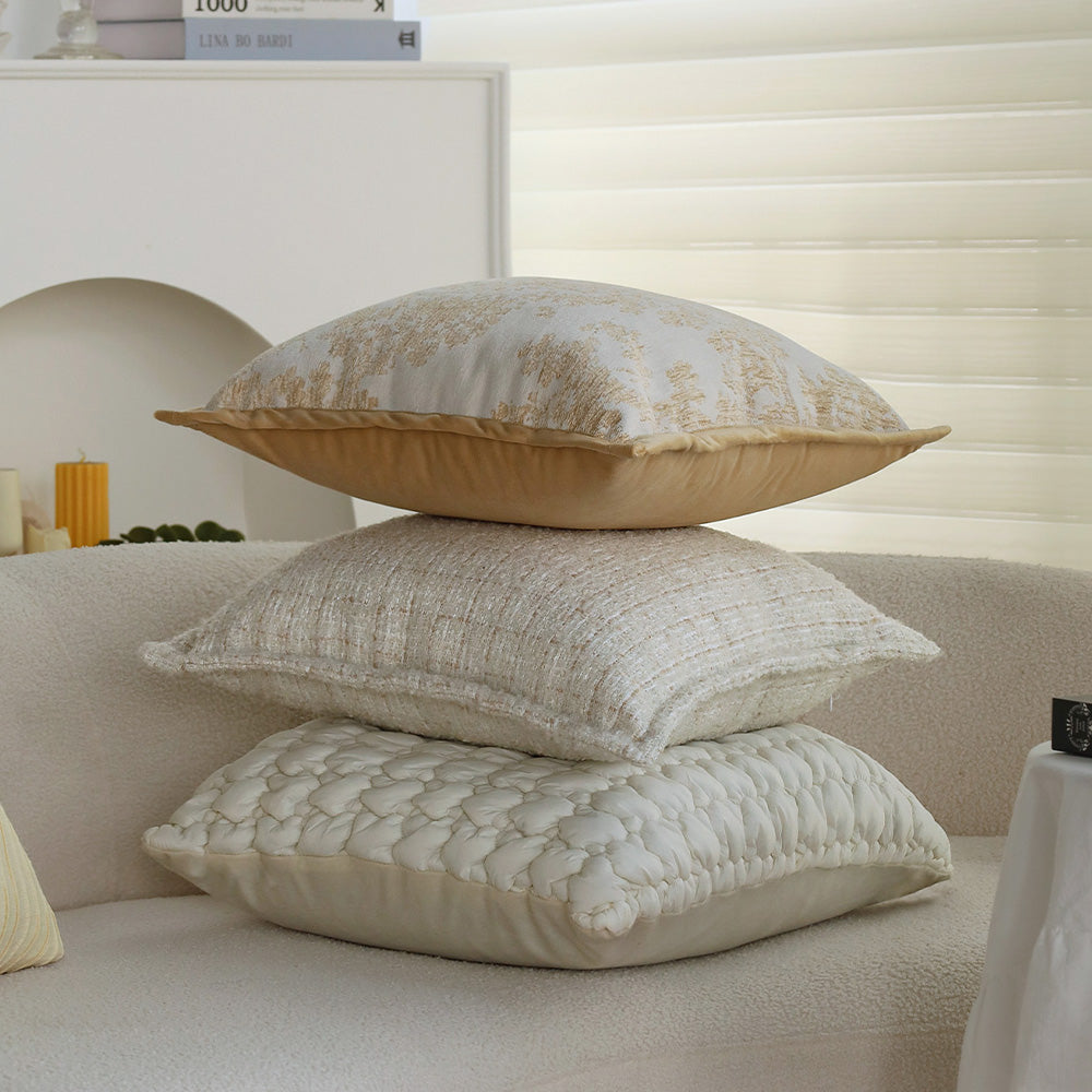 Tranquil Touches: Pack of 2 Throw Pillow with 450g Insert size of 18"x18"
