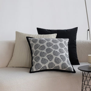 Tranquil Touches: Pack of 1 Throw Pillow size of 18"x18"  (with insert)