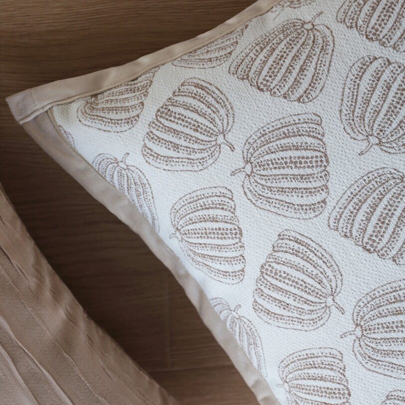 Tranquil Touches: Pack of 2 Throw Pillow covers size of 18"x18"