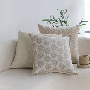 Tranquil Touches: Pack of 2 Throw Pillow covers size of 18"x18"