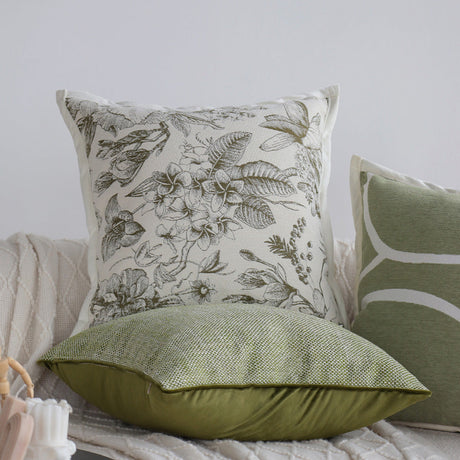Tranquil Touches: Pack of 1 Throw Pillows with Inserts