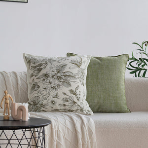 Tranquil Touches: Pack of 1 Throw Pillows with Inserts