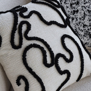 boho-chic style throw pillows Pack of 2 size 18"x18" with 450g inserts