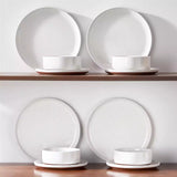 Tara Brown 24-Piece Stoneware Dinnerware Set for 8