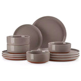 Tara Brown 12 Piece Dinnerware Set