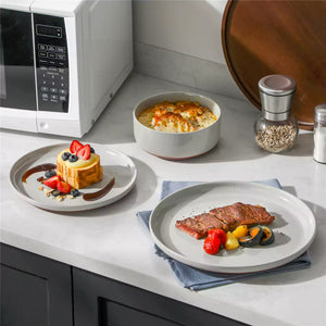 Tara Multicolor 12-Piece Stoneware Dinnerware Set