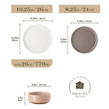 Tara 12 Piece Dinnerware Set