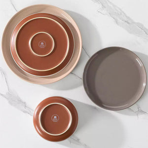 Tara 12 Piece Stoneware Dinnerware Set