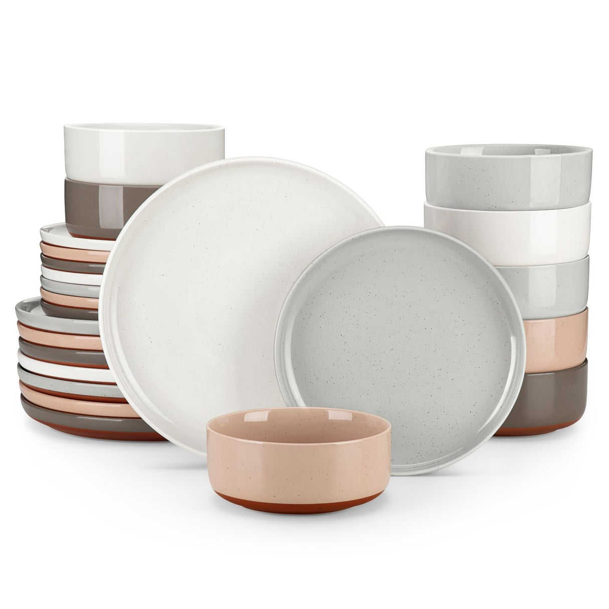 Tara 24-Piece Dinnerware Set for 8