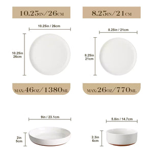 Tara 16 Piece Dinnerware Set