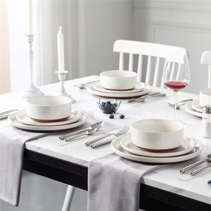 Tara Grey 18 Piece Dinnerware Set