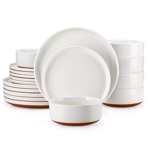 Tara 18 Piece Stoneware Dinnerware Set