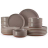Tara Grey 18 Piece Dinnerware Set