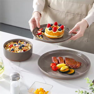 Tara Pink 18 Piece Dinnerware Set