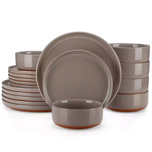 Tara 18 Piece Stoneware Dinnerware Set