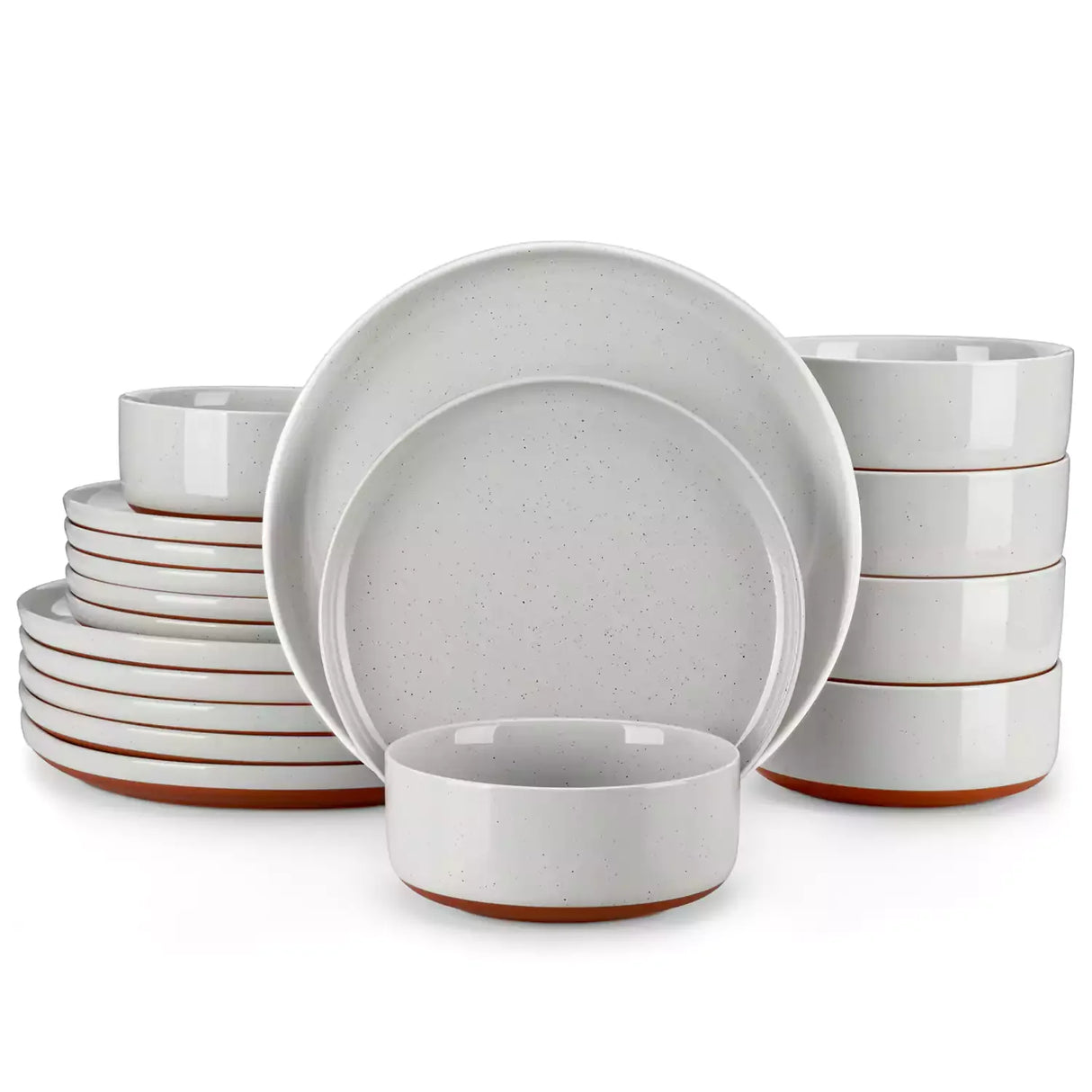 Tara 18 Piece Stoneware Dinnerware Set