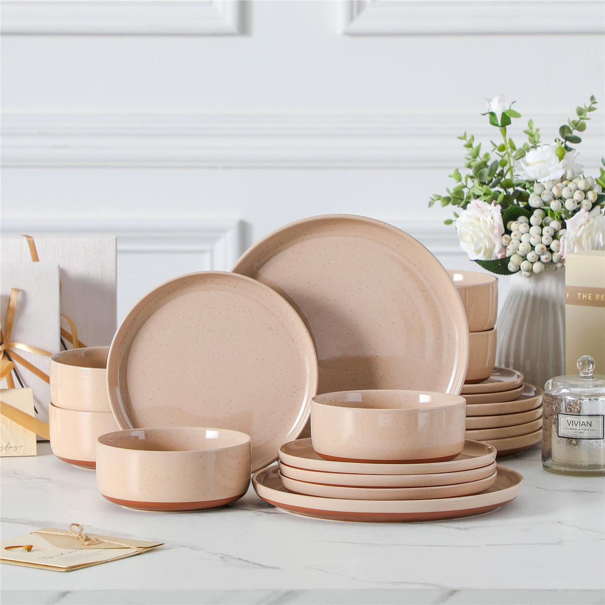 Tara 18 Piece Dinnerware Set