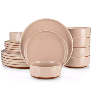 Tara 18 Piece Stoneware Dinnerware Set