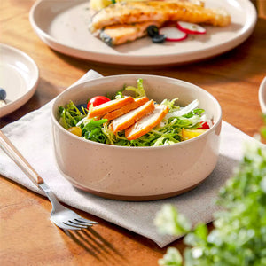 Tara 18 Piece Stoneware Dinnerware Set