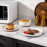 Tara Grey 24-Piece Dinnerware Set for 8 - Stoneware