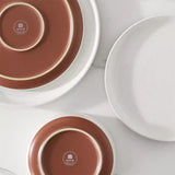 Tara Grey 24-Piece Dinnerware Set for 8 - Stoneware