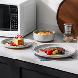 Tara Grey 24-Piece Dinnerware Set for 8 - Stoneware