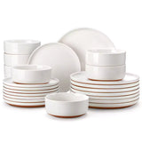 Tara Multicolor 24 Piece Dinnerware Set for 8