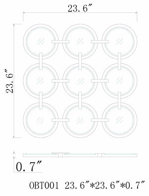 Tartaro Mirror - Clearance