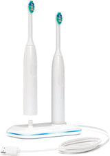 Universal Electric Toothbrush Charger - Compatible with Philips Sonicare and Oral-B Models, Single/Dual Charging Ports