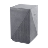 Adrian Contemporary Minimalist Square Indoor/Outdoor Accent Table