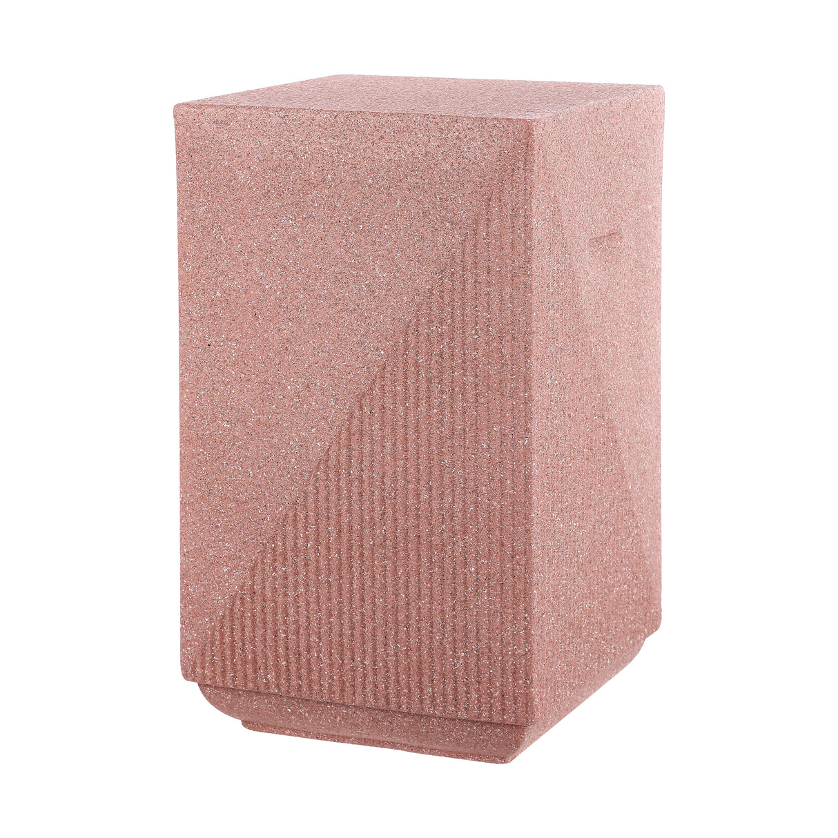 Adrian Contemporary Minimalist Square Indoor/Outdoor Accent Table