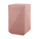 Adrian Contemporary Minimalist Square Indoor/Outdoor Accent Table
