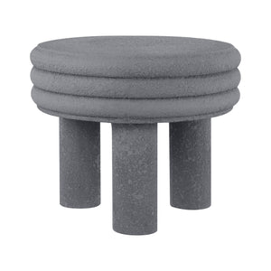 Rashida Contemporary Minimalist Curvy High Indoor/Outdoor Accent Table