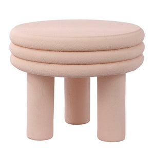 Rashida Contemporary Minimalist Curvy High Indoor/Outdoor Accent Table