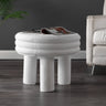 Rashida Contemporary Minimalist Curvy High Indoor/Outdoor Accent Table