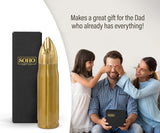 Insulated Stainless Steel Bullet Water Bottle - Perfect Gift for Father's Day or Christmas