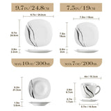 Teresa 30 Piece Dinnerware Set