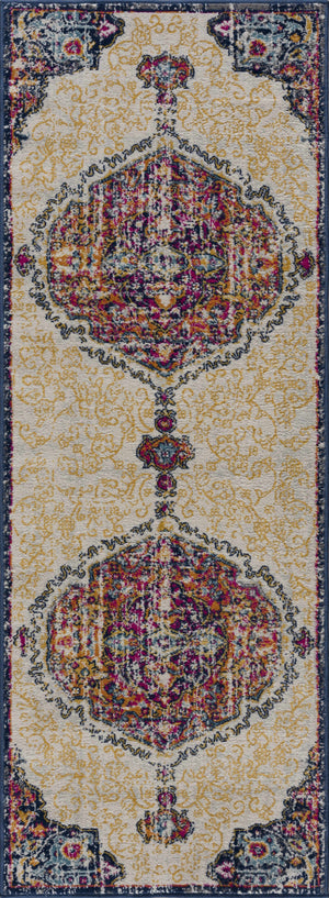 Tigrit Blue & Orange 2300 Area Rug - Clearance