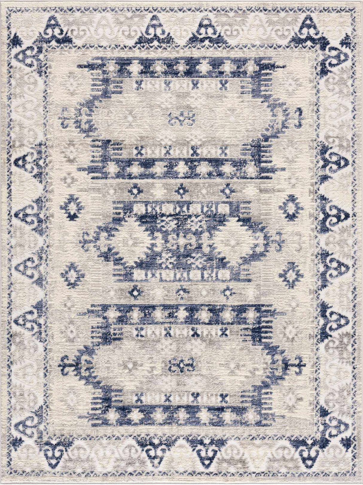 Bindi Navy Area Rug - Clearance