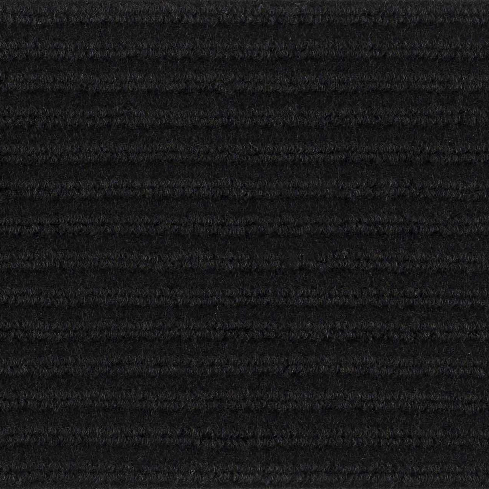 Basic Stair Tread Rugs, Black