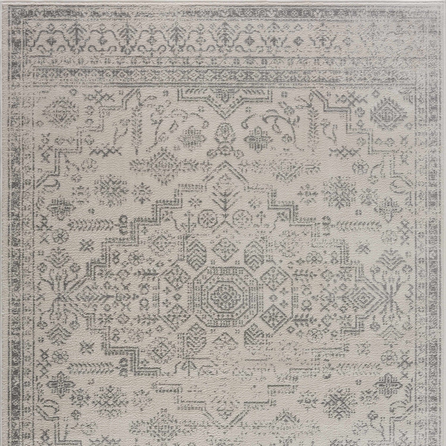 Tigried Ivory & Gray 2323 Area Rug - Clearance