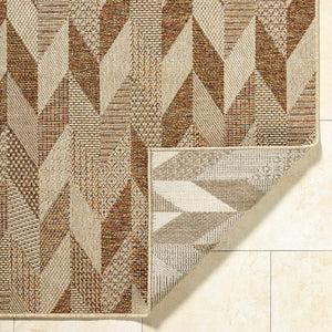 Andrea Burnt Sienna Area Rug