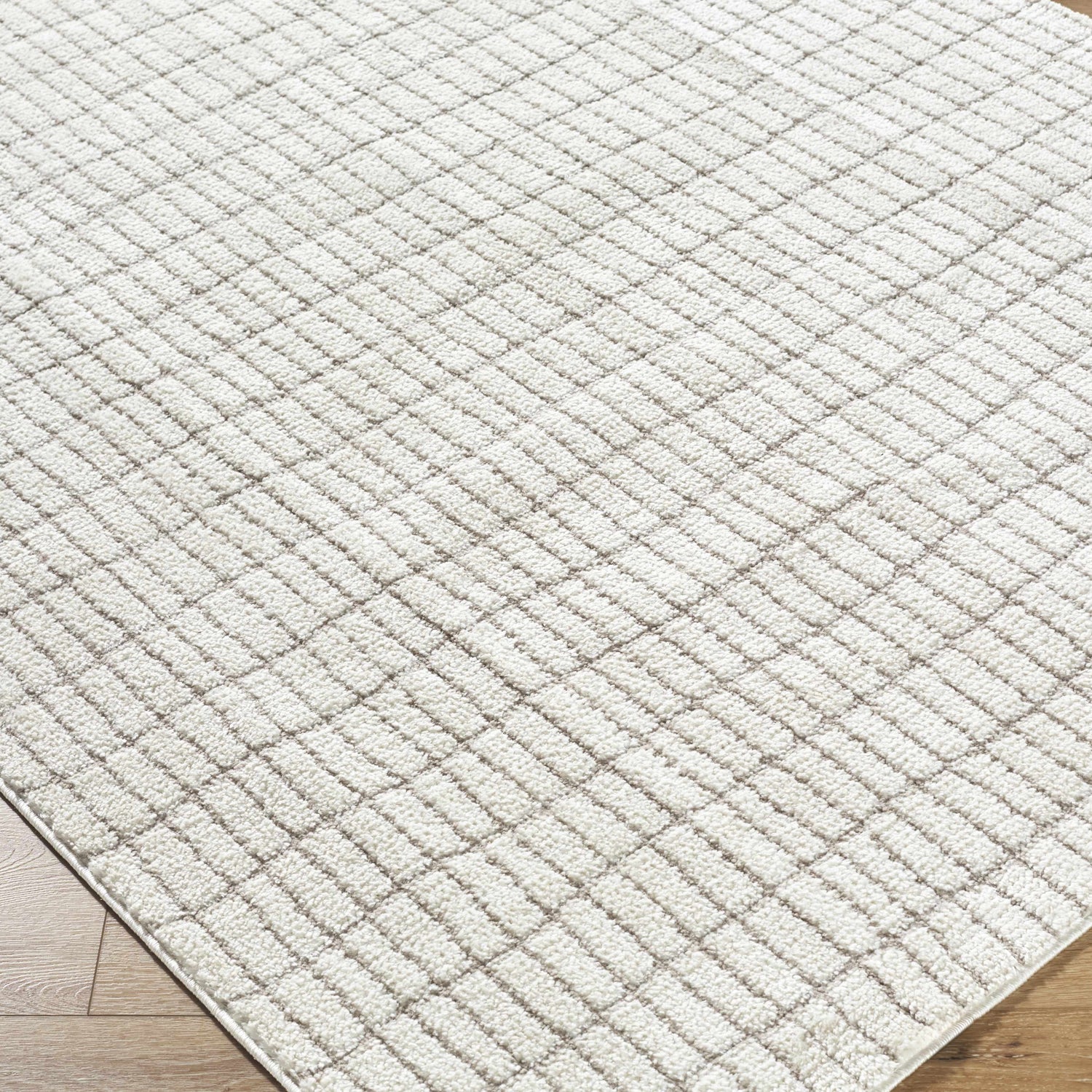 Cascade White Area Rug