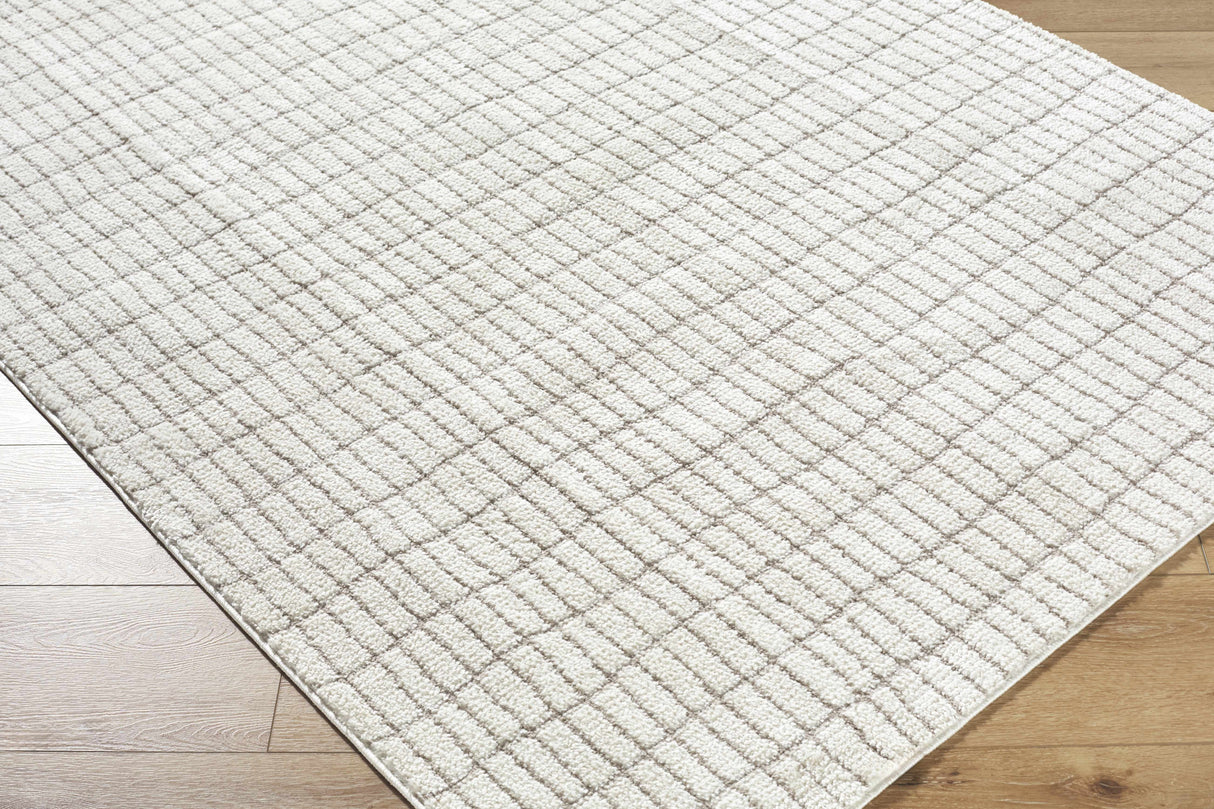 Cascade White Area Rug