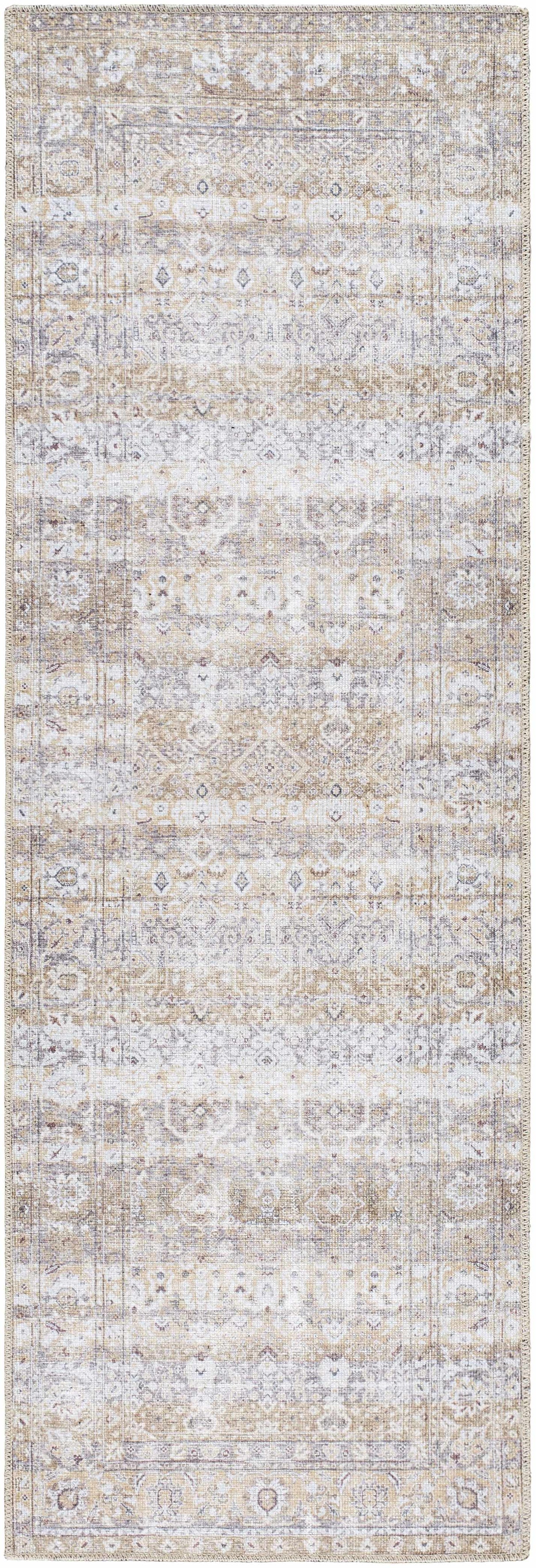 Tywin Vintage Flat Pile Washable Rug