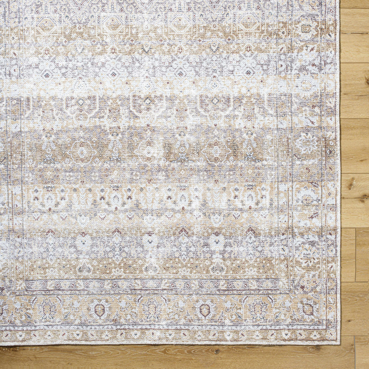 Tywin Vintage Flat Pile Washable Rug